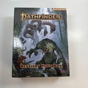 Pathfinder Bestiary Pawn Box 2E / Second 2nd Edition Complete Unpunched